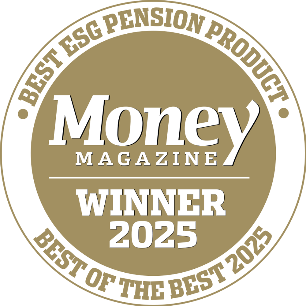 Money magazine Best ESG Pension product award winner 