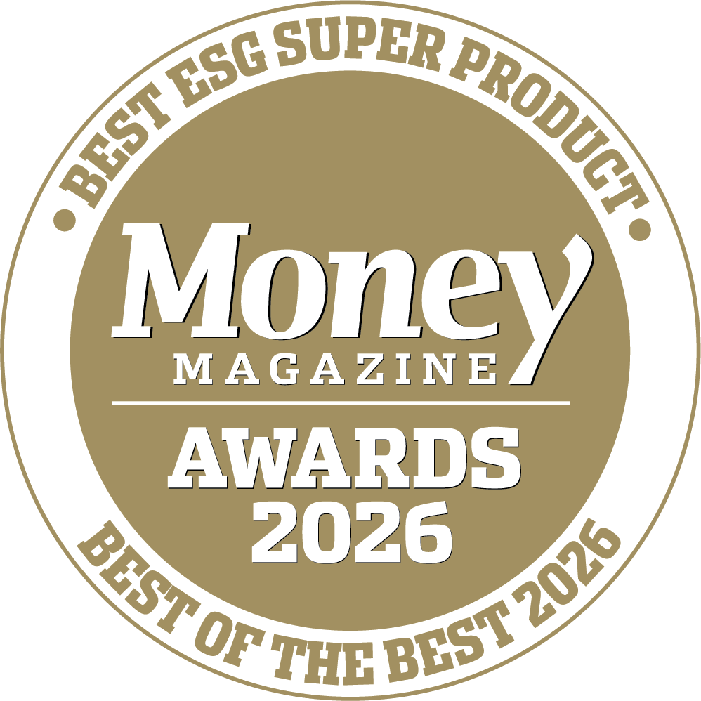 Money magazine Best of the Best 2026 - Best ESG Super Product