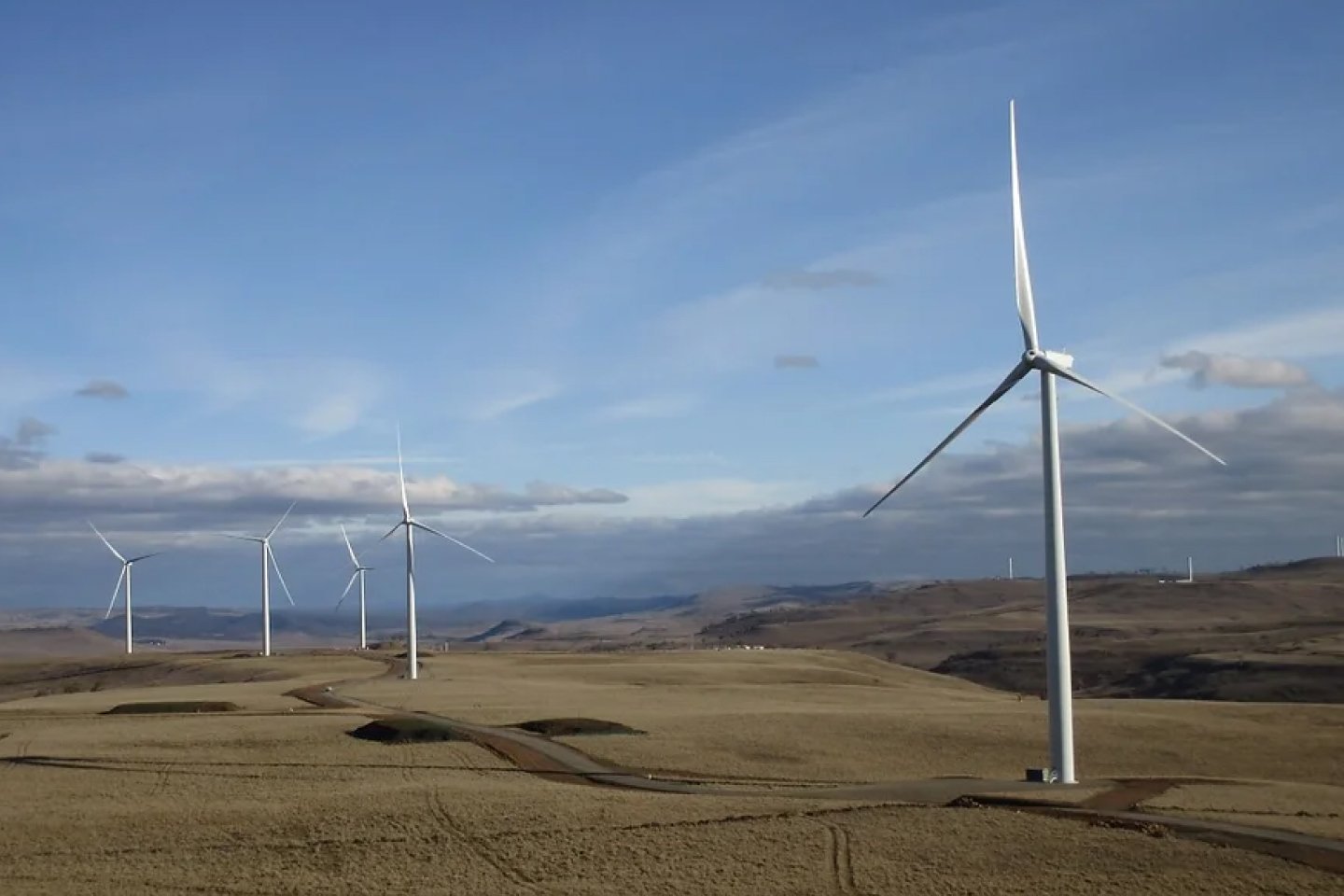 Boco Rock Wind Farm turbines in Australia