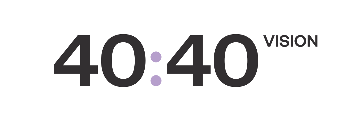 40:40 vision logo