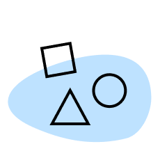 Icon for value 1 with sliding scale representing action on citrus blob